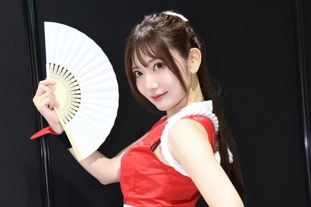 「ストリートファイター6」不知火舞に扮したあずきもなかさん
