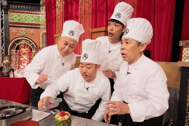 矢部浩之「あなた天才だ」　負け知らずの中村和成シェフと料理ハンデマッチ　「豆腐」でコース料理に挑戦＜ぐるナイ＞