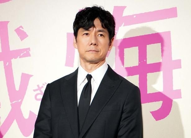 舞台あいさつに登壇した西島秀俊