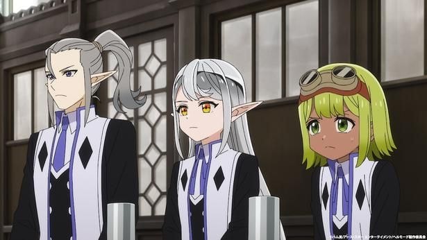 アニメ「ヘルモード 〜やり込み好きのゲーマーは廃設定の異世界で無双する〜」第17話場面カット