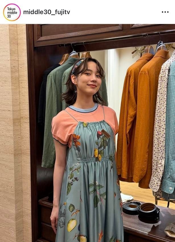 【写真】遥(のん)のアパレル店長ファッション…おしゃれなワンピーススタイルがかわいい