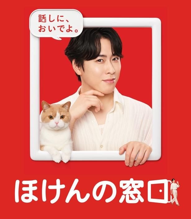 Snow Man宮舘涼太「ほけんの窓口」新CMに出演 相棒“招き猫様”にもエレガントに優しく気遣い