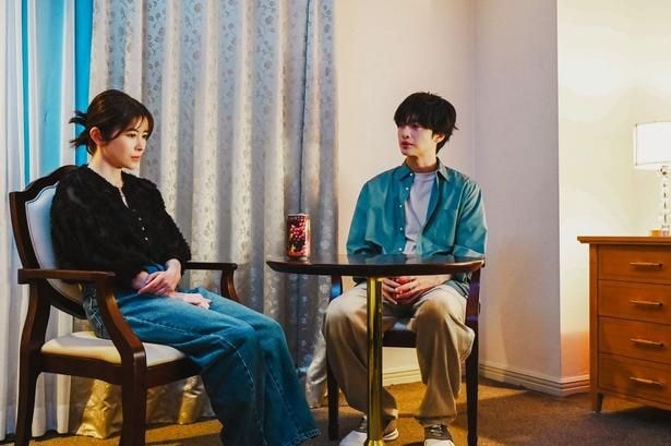 宮澤エマ“奈々美”、玉森裕太“正樹”に「幸せだった記憶のほとんどにあなたが居る。全部嘘なのに」と涙＜マイ・フィクション＞
