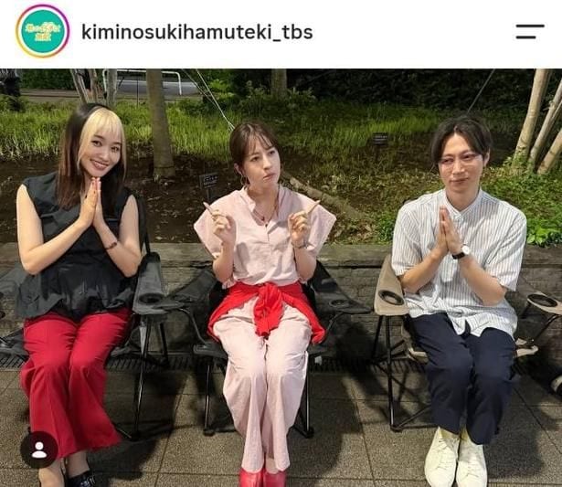 【写真】松本若菜&金田哲&菅井友香、“微妙な関係”の3ショット