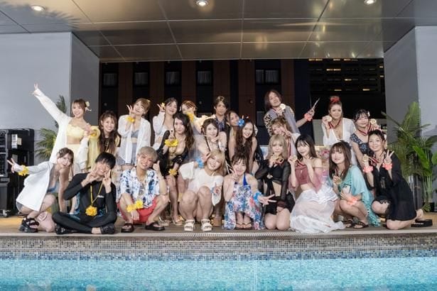 星野アリスら“赤チーム”が「イチナナイト☆プール・パーティー」を制す「このチームで優勝できてよかったです!赤チーム最高!」<17LIVE>