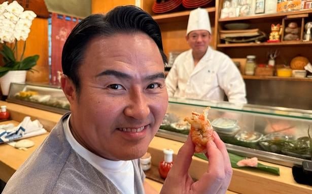 「今宵、町寿司で市川右團次と小粋な一献」