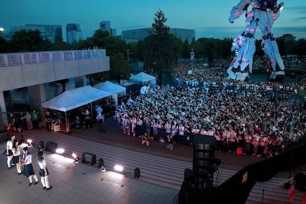 会場となったダイバーシティ東京 プラザのフェスティバル広場