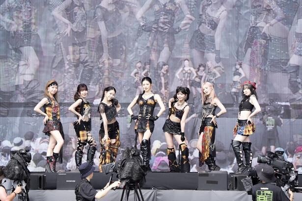 ME:I、初出演の「LuckyFes」で観客を熱狂の渦に 最新曲「FLUTE」や人気曲の特別アレンジverを披露