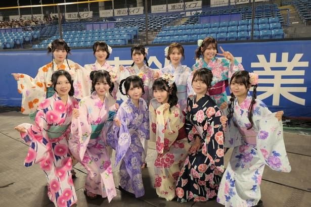 明治神宮野球場で開催された「2026 神宮外苑花火大会」に初出演した≒JOY