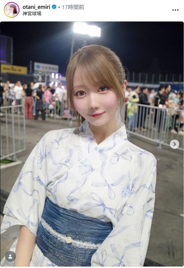 【写真】=LOVE・大谷映美里、ロゼミュの浴衣姿に反響