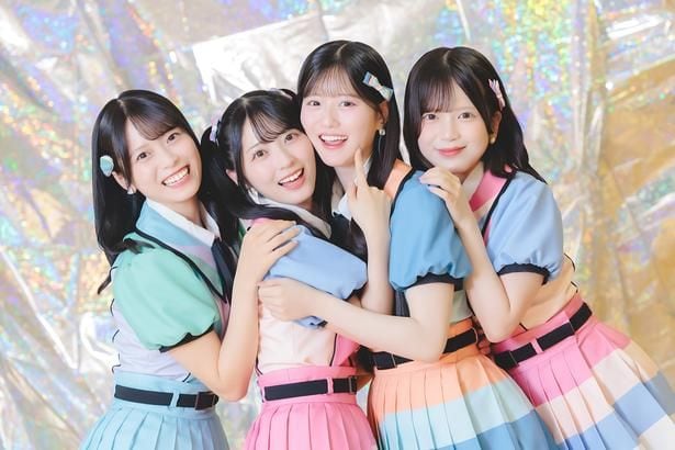 AKB48の新井彩永、佐藤綺星、八木愛月、川村結衣(写真左より)