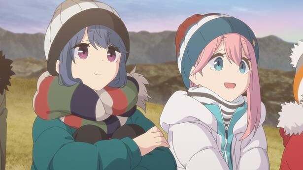 アニメ『ゆるキャン△』が「山の日」に全話ノンストップ放送 なでしこたちの至高のキャンプ飯と日常を振り返る