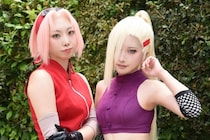 「NARUTO -ナルト-」サクラ＆いのコスプレ「岸本先生の作画と照らし合わせながらメークを研究しました」＜acosta!＞