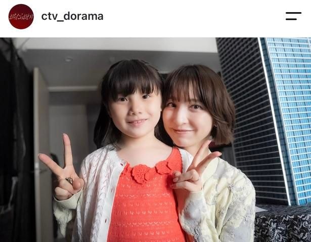 【写真】篠田麻里子&棚橋乃望、“母と娘”を演じる2人の姿に「かわいい」の声