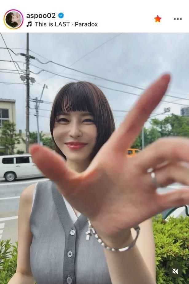 【写真】“オン眉”で距離ゼロ…岸明日香、爽やか“ノースリーブ”姿