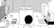 暇で空虚な夏休みを彩る予想外の相手…女子学生と“洗濯機”の不思議な関係が「家族の一員みたい」と話題に【漫画】