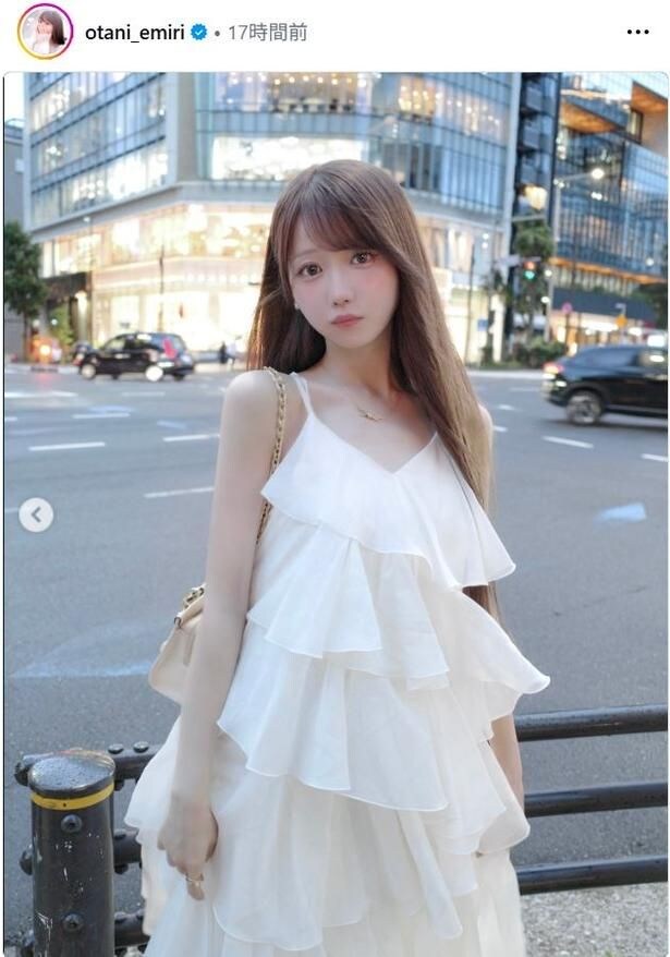 【写真】＝LOVE・大谷映美里、暗髪にイメチェンした大人なスタイル