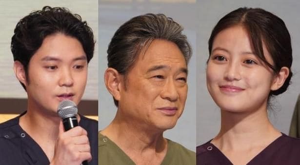 まるで職場の花…今田美桜＆磯村勇斗＆船越英一郎、笑顔に「滅茶苦茶笑ってる」＜クロスロード＞