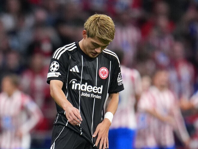 堂安律が先発出場も…フランクフルトは大量５失点でアトレティコに完敗。次節はリバプールと激突【CL】