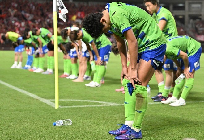 湘南が泥沼７連敗。前回対戦で“最後に勝利”した東京Vにホームで０－１敗戦。これで17試合勝ちなし