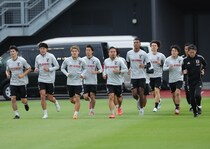 南米２か国と対戦する日本代表が２日目の練習を実施。13人が屋外でトレーニング　「パラグアイもブラジルもプレス速いよ」の声が