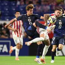 味方もべた褒めの堂々たる仕事ぶり。佐野海舟は一段階飛躍を遂げたと見ていい。ブラジル戦でも輝きを放てば本物だ【日本代表】