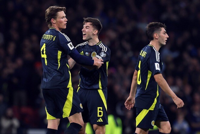 「本当に失望している」1998年以来のW杯目ざすスコットランド。C組２位以上確定も指揮官は不満爆発「頭をかきむしりたい」【W杯欧州予選】