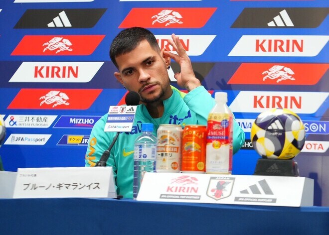 「日本代表はレベルが高い」ブラジル代表の主力MFが対戦する森保ジャパンに賛辞。名前を挙げた２選手は？「スペースを与えてはいけない」