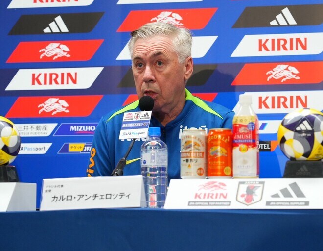 「いまのブラジル代表にネイマールの居場所はあるのか」日本戦を前に名将アンチェロッティが“元10番”に言及