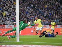 森保ジャパンがブラジルに先制点を献上。テンポの良いパスワークからゴールを許す。その直後にも失点