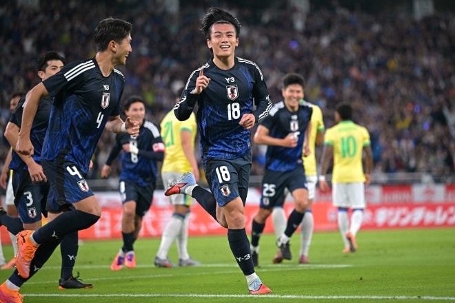 「アジア最強が火を噴いた！」王国ブラジルから“大逆転初勝利”を飾った森保ジャパンに韓国メディアも仰天！「信じられない」「相手は1・5軍だったが…」
