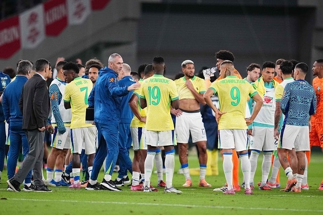 「日本の守備陣はより効果的だった」森保ジャパンに痛恨の逆転負け。ブラジル公式はどう伝えたか「熱烈な応援を続けていた日本のサポーターは...」