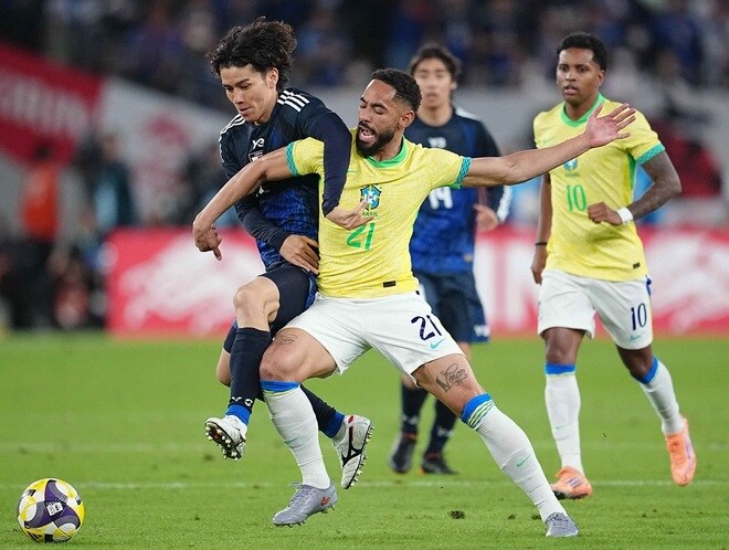 「日本はとんでもないチームだ」「本当に強い」マンUのブラジル代表FW、大逆転負けを喫した森保ジャパンに脱帽!“特に危険だった選手”は?「素晴らしいプレーをしていた」