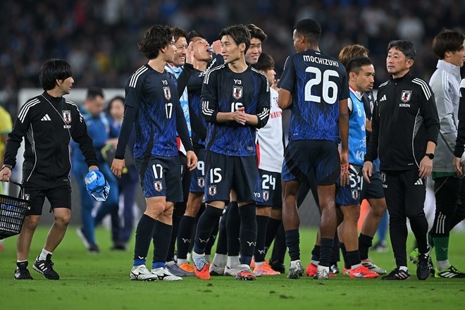 ［本田泰人の眼］ブラジルに歴史的な初勝利。選手は大喜びしていたが、少し浮かれすぎではないか。前半の２失点にもっと注目すべきだ