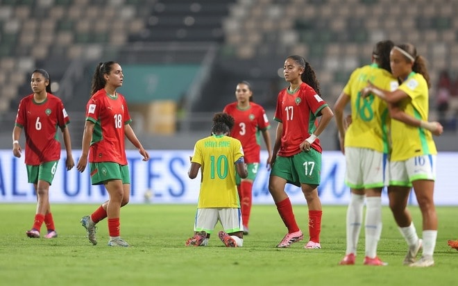 ブラジルに３失点完敗「これは監督の責任だ」。黒星発進のモロッコ女子にエールも「大丈夫、次は勝つよ」「貴重な学びの機会」【U-17女子W杯】