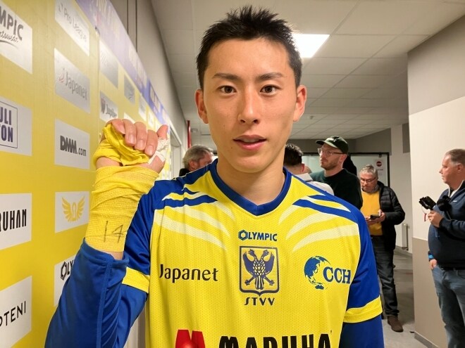 欧州１年目の24歳日本人MFが“衝撃ゴラッソ”で待望の初得点をゲット！「あそこまでは持っていける自信があります」【現地発】