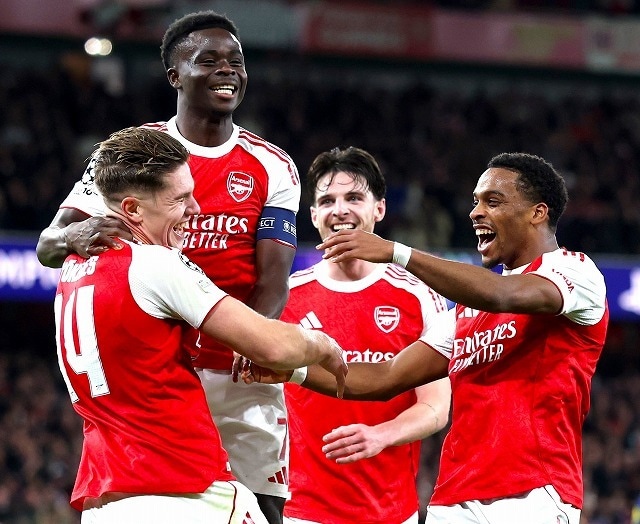 「遅かれ早かれ…」８戦ぶり得点の“102戦97発”FWが頼もしい！アーセナル指揮官は表情に注目「見れば分かるだろ？」【CL】