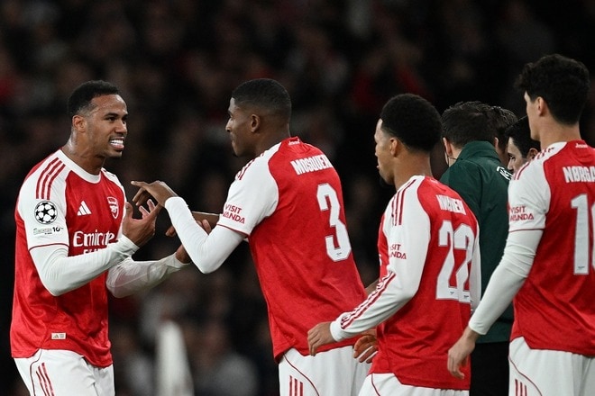 特筆すべきはチーム全体で発揮された高強度の守備。したたかな試合運びに、アーセナルの成熟が感じられた【現地発】