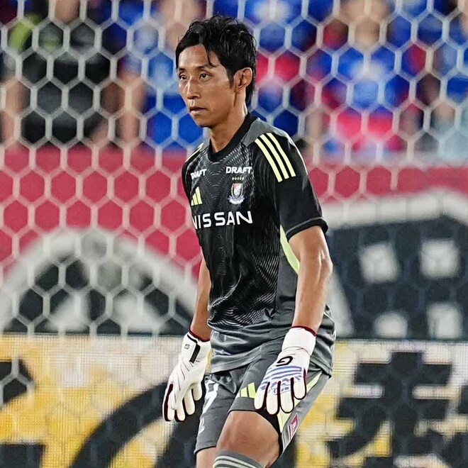 「正直、ピッチ内は結構しんどかった。バタバタしていて…」GK朴一圭が語る“喜田拓也との会話”と広島戦勝利の裏側【横浜FM】