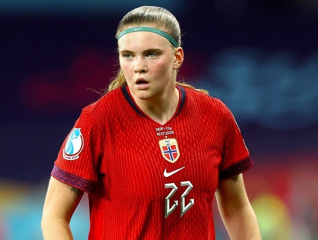 「とても楽しかった。日本は良いチームなので…」なでしこJ相手に強烈2発!大暴れのノルウェー20歳が完勝に興奮