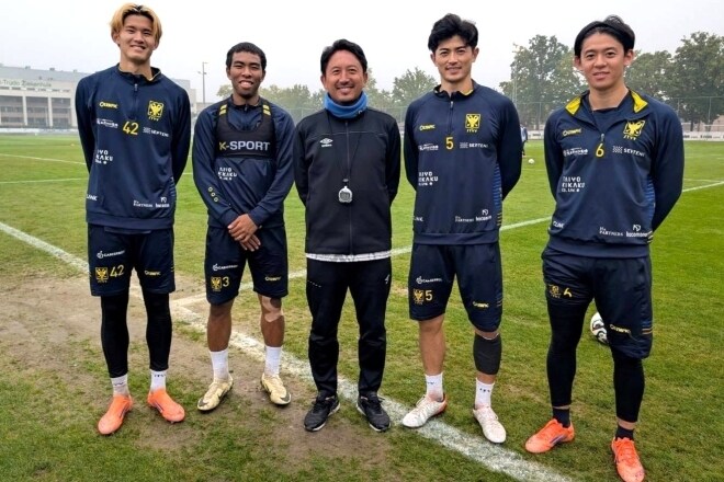 「日本一の監督を目ざします」ベルギーで指導者研修の元日本代表MFが貫く“橋渡し役としてのイズム”。「いずれ、社長とかTDはどうですか」の問いには？【現地発】
