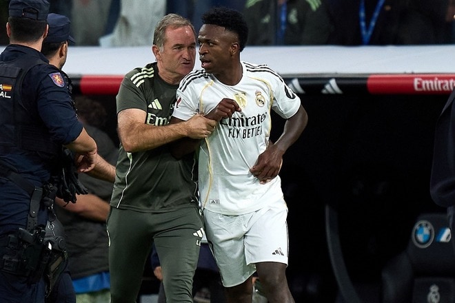 「チームを去る」発言から一転…クラシコで激怒のヴィニシウスが謝罪「情熱が私を支配してしまう」「改めてお詫びしたい」