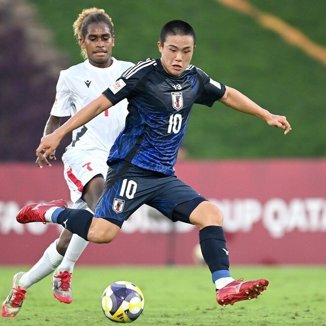 シュート35本、何点決めた？「なかなか見ない」元日本代表DFも驚きのスタッツ。ニューカレドニアに日本は痛恨スコアレスドロー【U-17W杯】