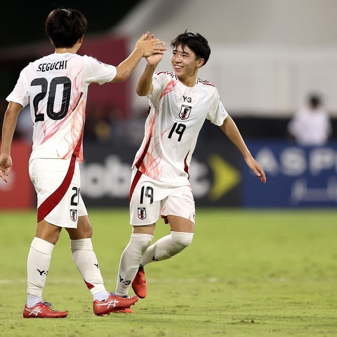 「絶対に優勝して帰る」ポルトガル撃破の立役者が意気軒高。日本は堂々のグループ首位通過「次の試合も勝ちたい」【U-17W杯】