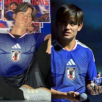 森保Jエースが東京ど真ん中で強烈インパクト！本人も驚愕「先ほど渋谷に行ってきました。デカすぎて。窮屈そうにしてましたね」