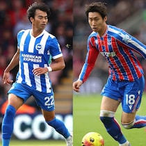 ライバル関係にあるパレスとブライトン、今季の鎌田と三笘のパフォーマンスはそれぞれのチーム状態を象徴している【現地発】