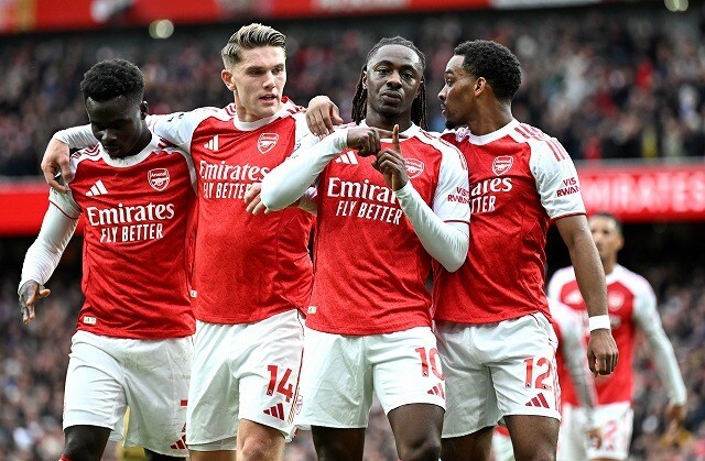 アーセナルは今季もV逸? マンU英雄がマンCを支持する理由。リバプールOBは古巣の連覇を絶望視「タイトル争いから脱落」