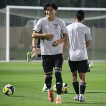 自分がチャンスをもらえたら――U-17竹野楓太がR32の南アフリカ戦に奮い立つ「開史の分まで躍動したい」【現地発】