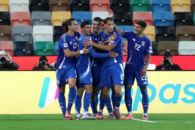 「ノルウェー相手に9得点は不可能」I組2位のイタリア、PO回避は非現実的。米大手が見解「18年、22年と同じ展開だ」【W杯欧州予選】