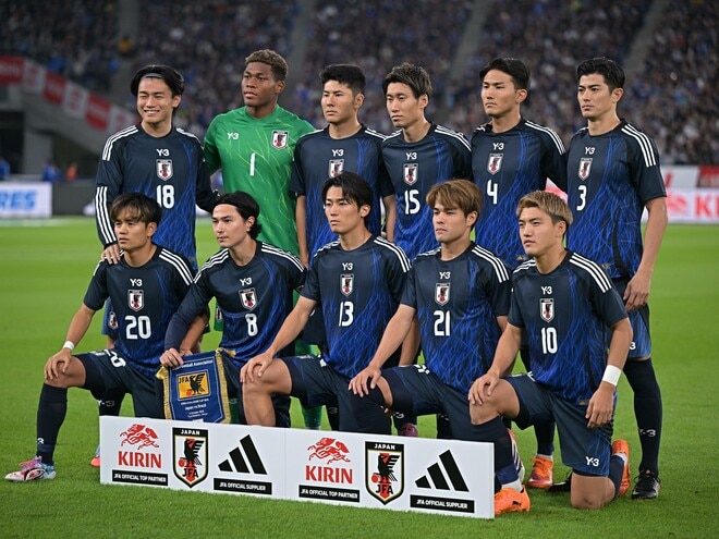 森保ジャパンがガーナ戦のスタメンを発表! 久保建英や中村敬斗らが先発、GKは早川友基